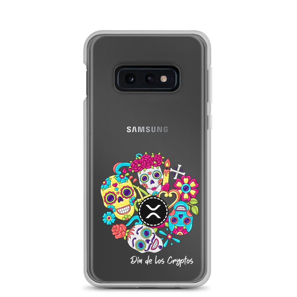 Dia De Los Cryptos (XRP) Clear Samsung Case