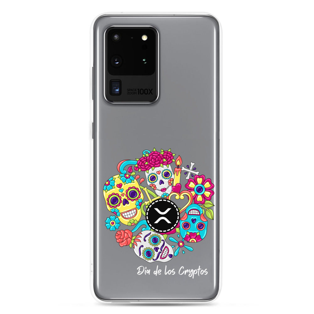 Dia De Los Cryptos (XRP) Clear Samsung Case
