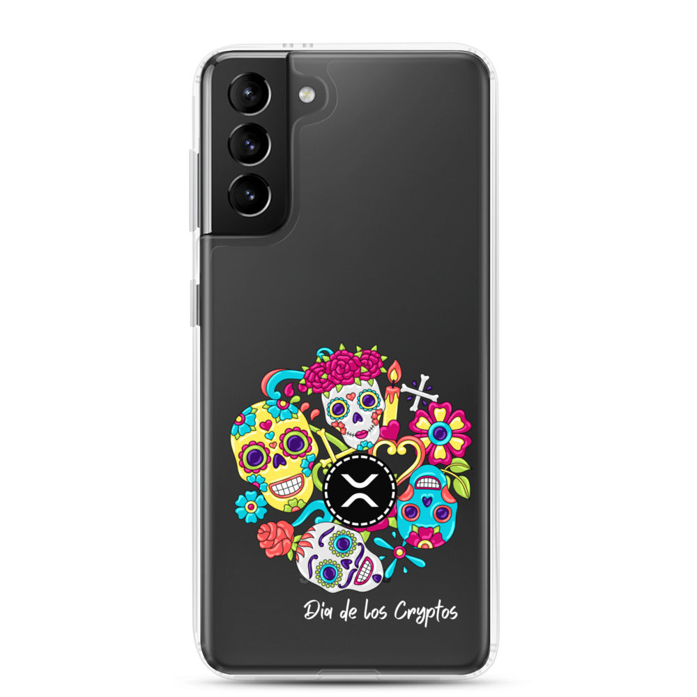 Dia De Los Cryptos (XRP) Clear Samsung Case