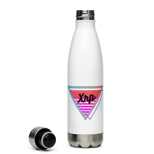XRP Neon Triangle Stainless Steel Water Bottle