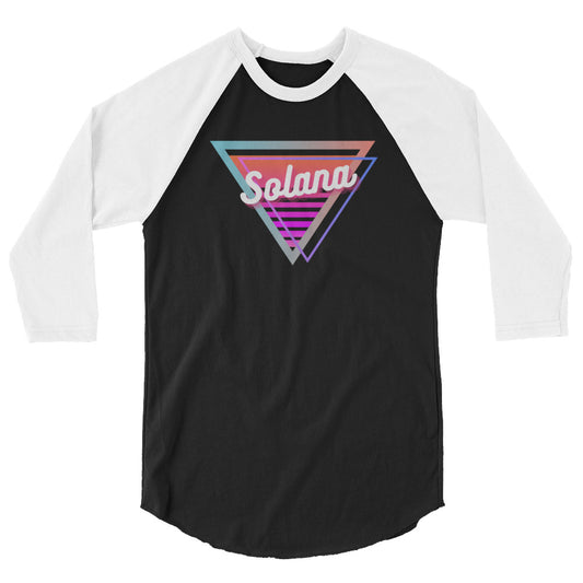 Solana Neon Triangle Raglan Shirt