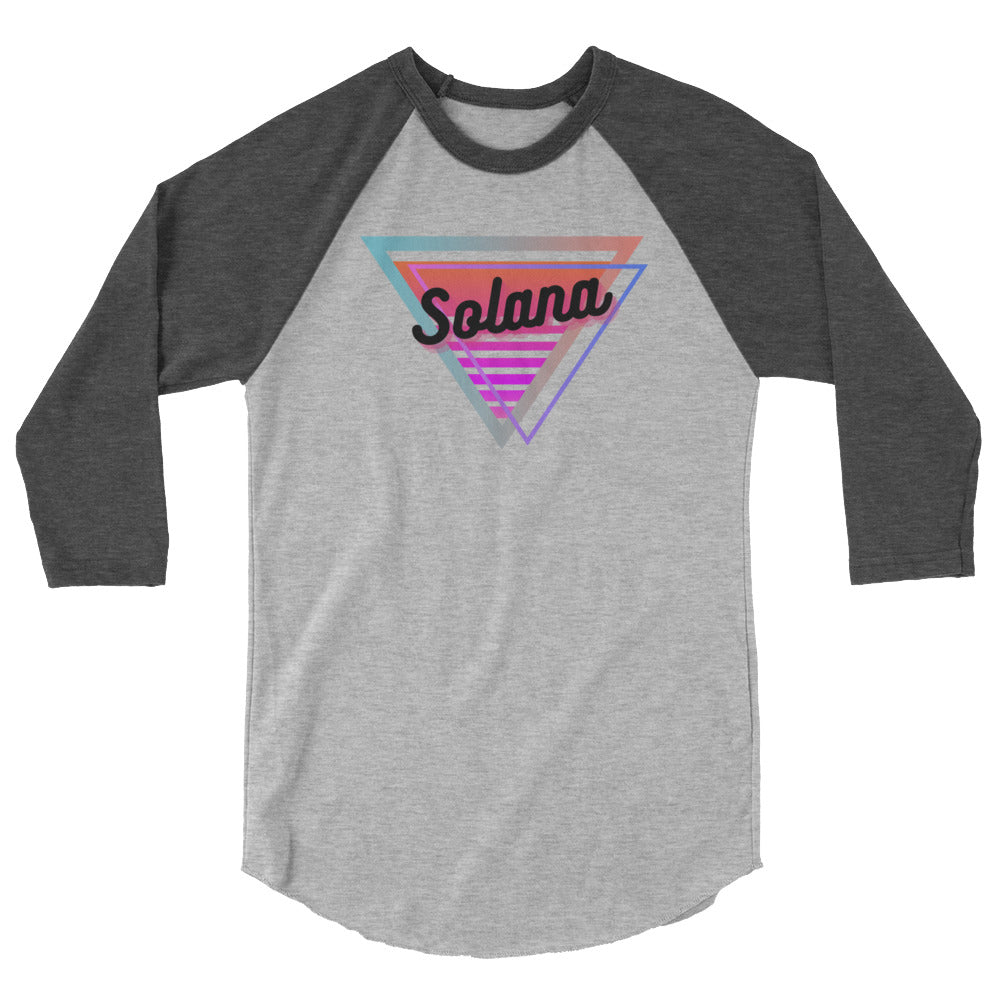 Solana Neon Triangle Raglan Shirt