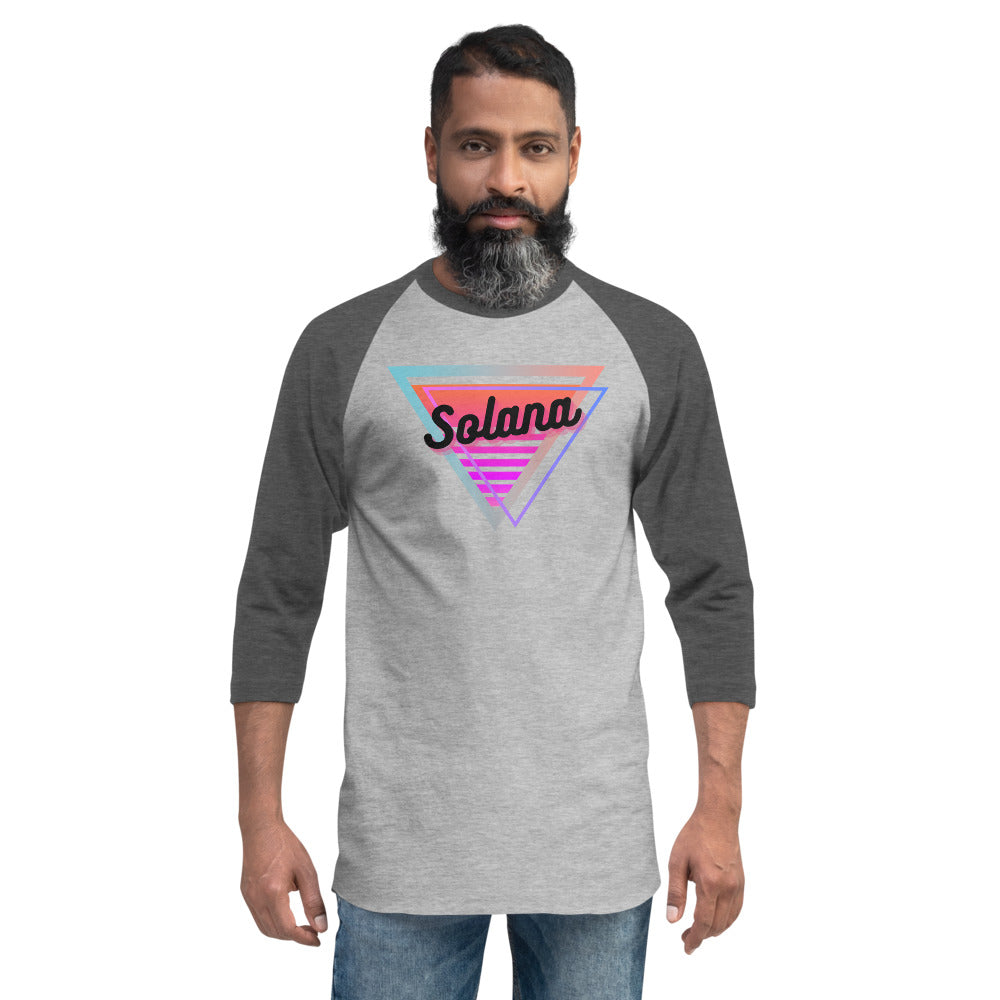 Solana Neon Triangle Raglan Shirt