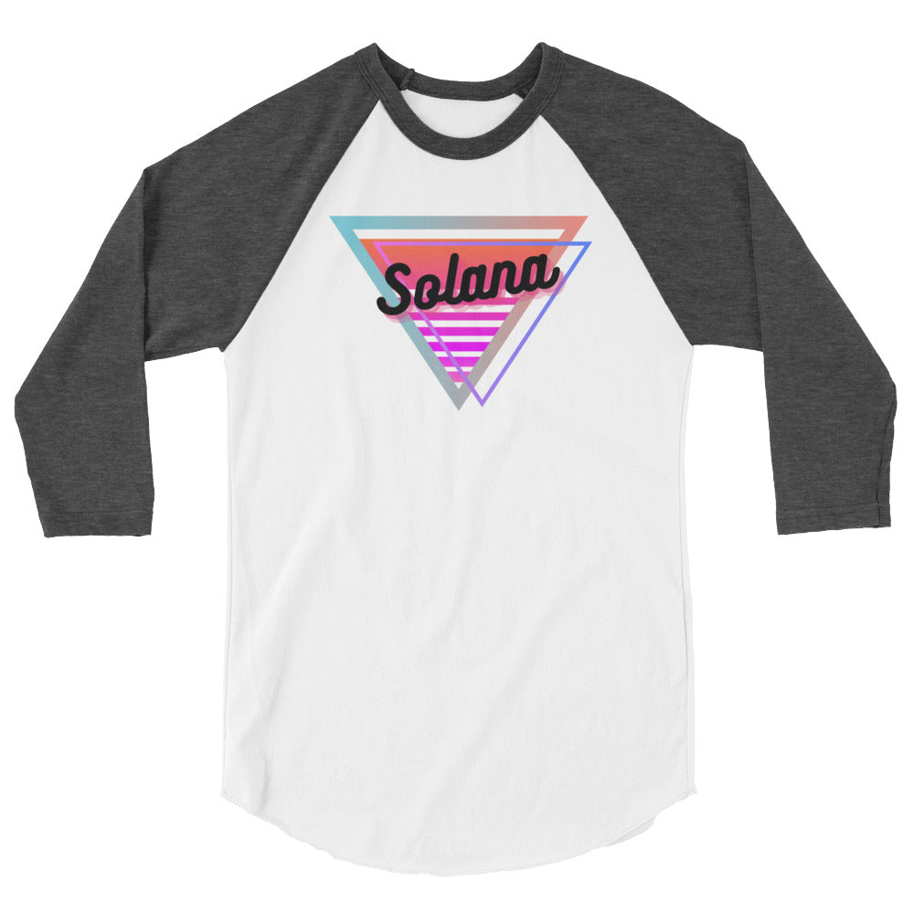 Solana Neon Triangle Raglan Shirt