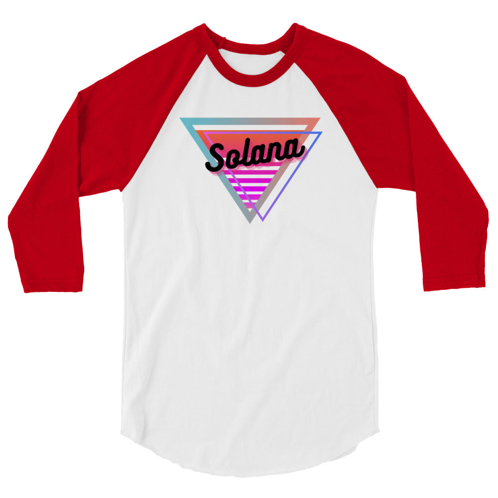 Solana Neon Triangle Raglan Shirt
