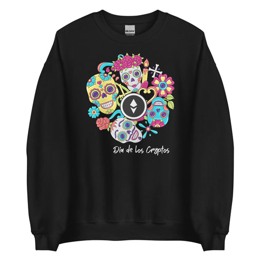 Dia De Los Cryptos (Ethereum) Unisex Sweatshirt