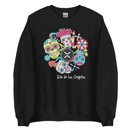 Dia De Los Cryptos (XRP) Unisex Sweatshirt
