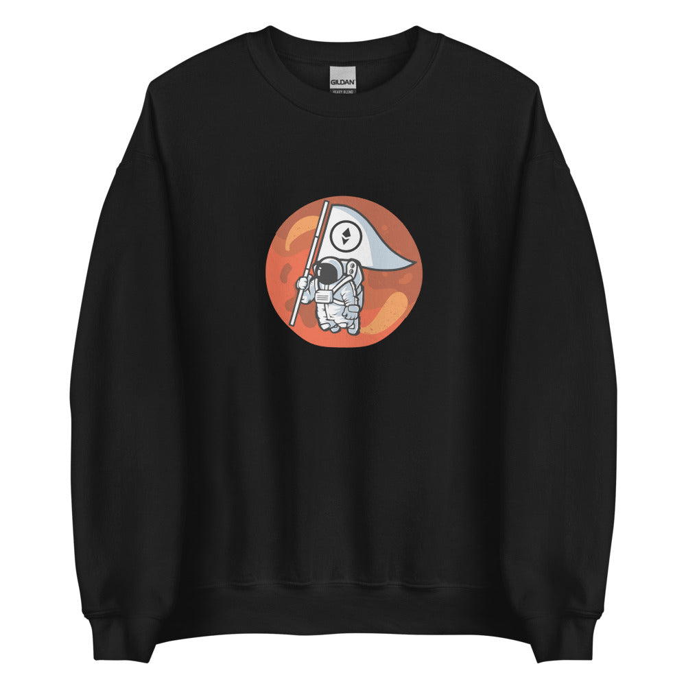 Ethereum To The Moon Unisex Sweatshirt