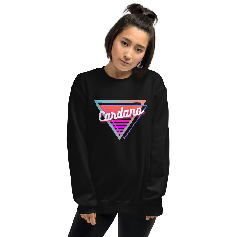 Cardano Neon Triangle Unisex Sweatshirt