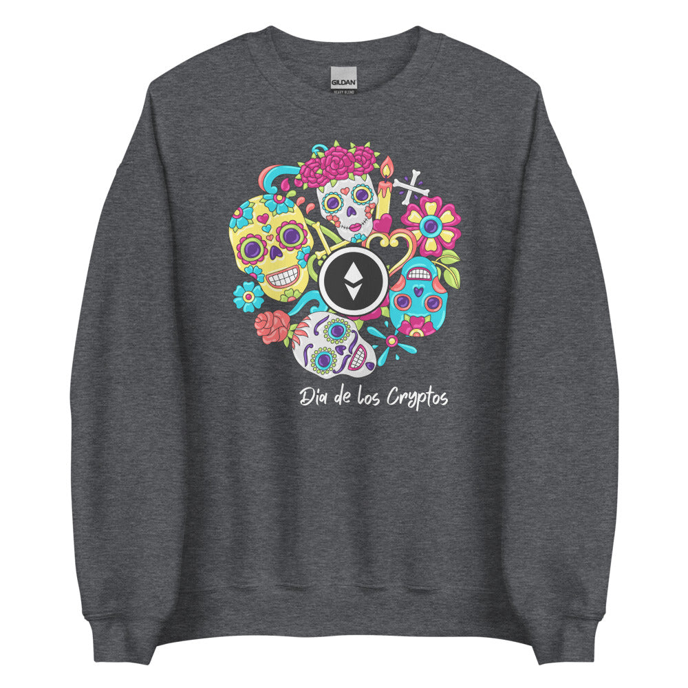 Dia De Los Cryptos (Ethereum) Unisex Sweatshirt
