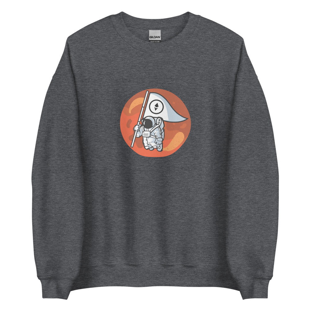 Ethereum To The Moon Unisex Sweatshirt