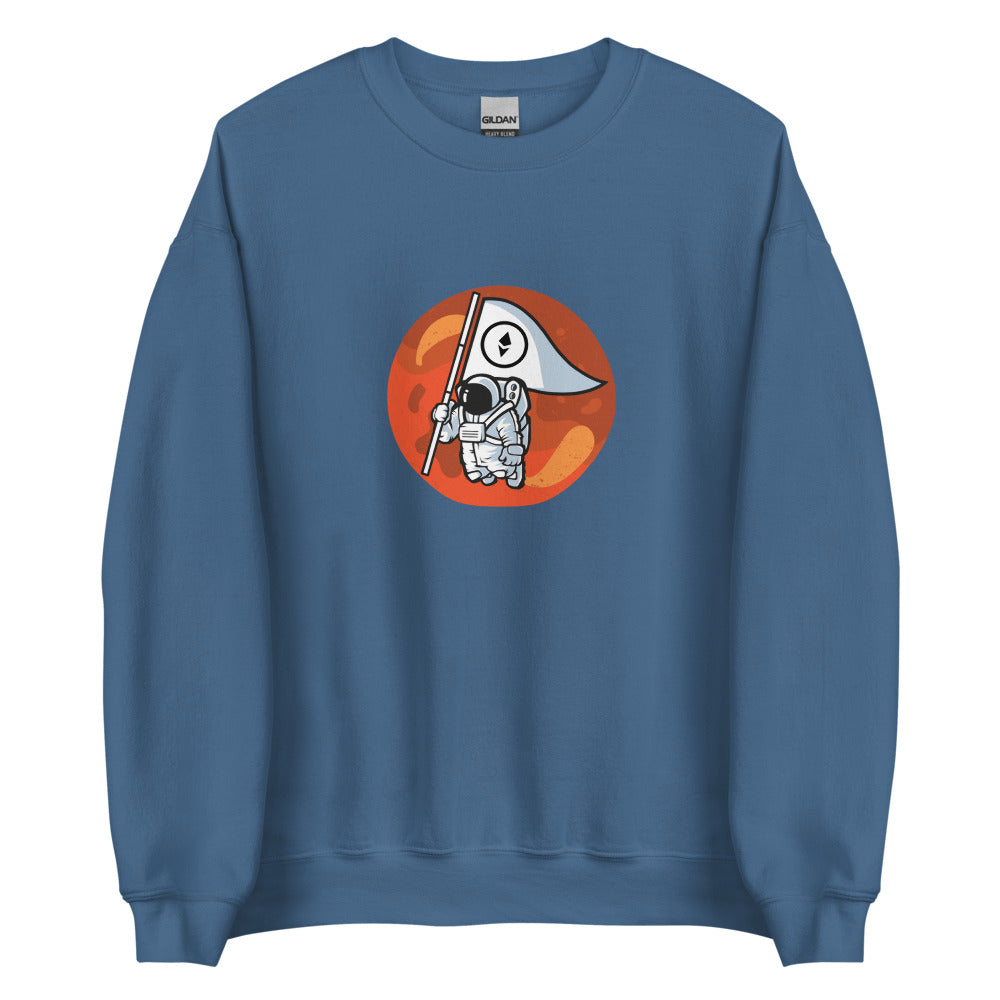 Ethereum To The Moon Unisex Sweatshirt