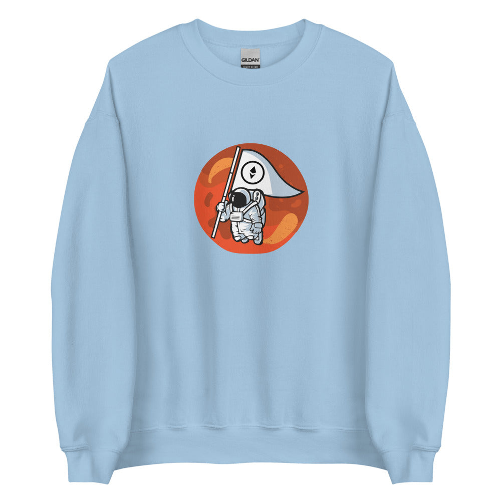 Ethereum To The Moon Unisex Sweatshirt