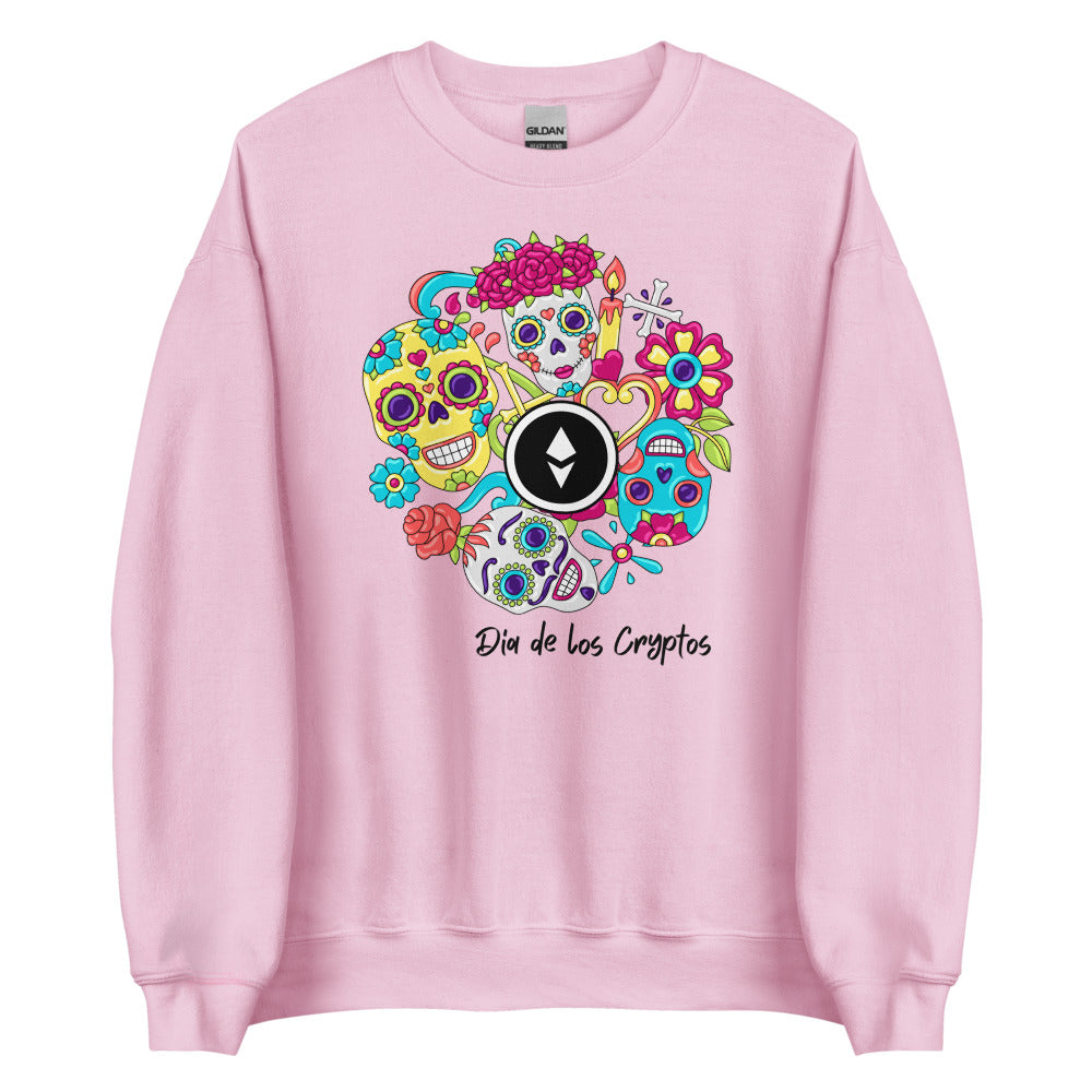 Dia De Los Cryptos (Ethereum) Unisex Sweatshirt