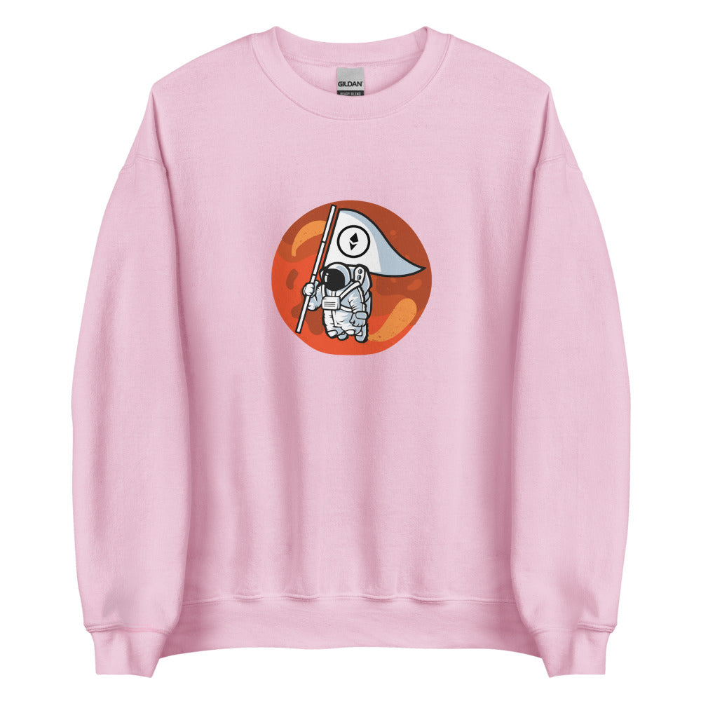 Ethereum To The Moon Unisex Sweatshirt