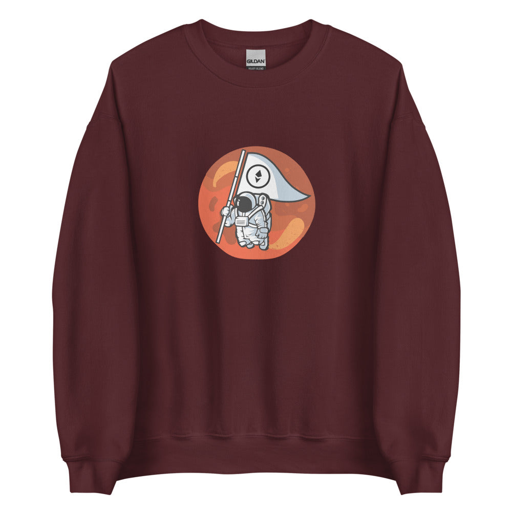 Ethereum To The Moon Unisex Sweatshirt