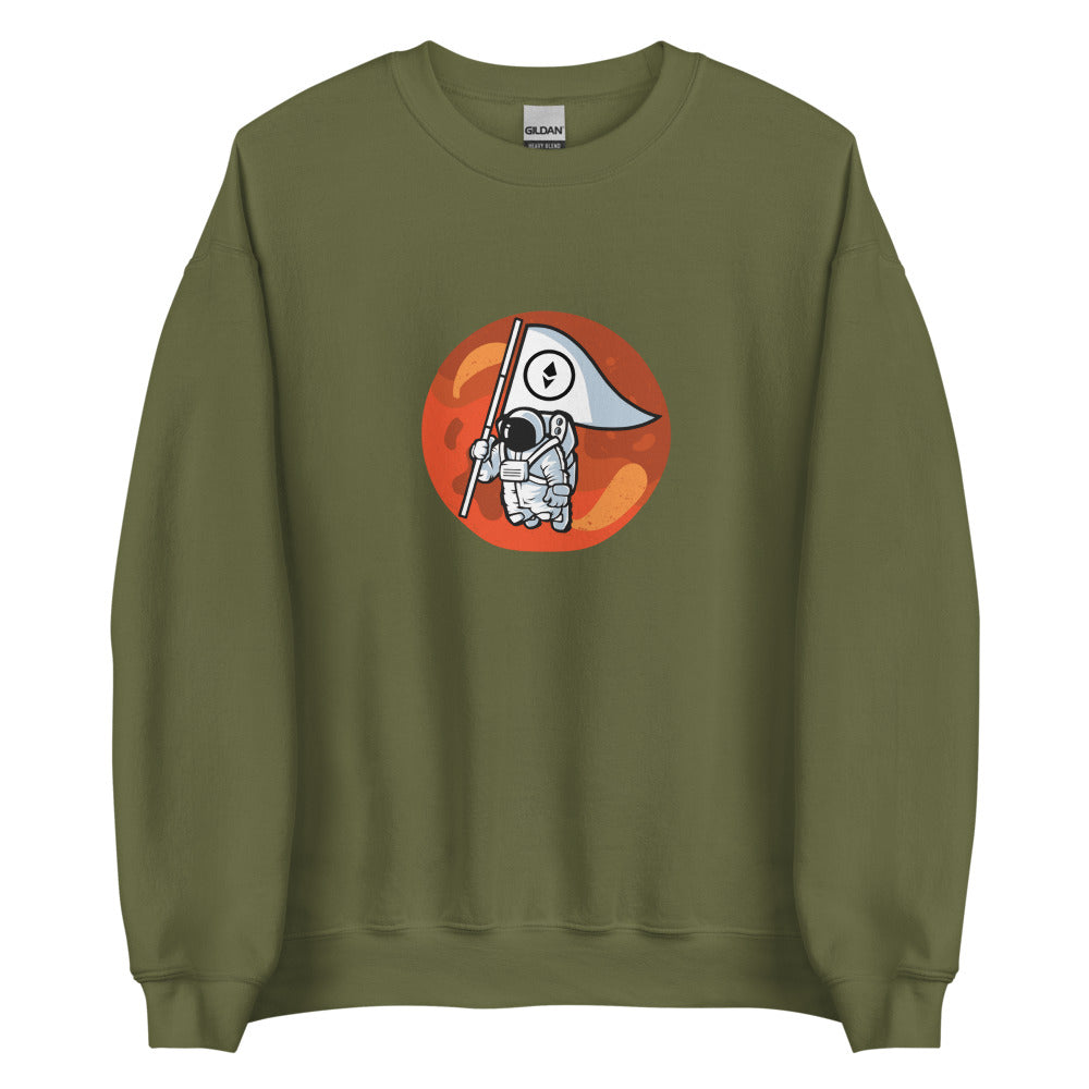 Ethereum To The Moon Unisex Sweatshirt