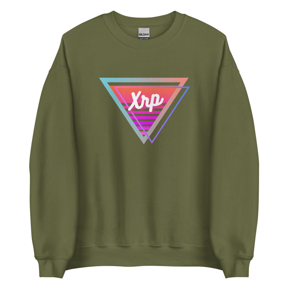 XRP Neon Triangle Unisex Sweatshirt