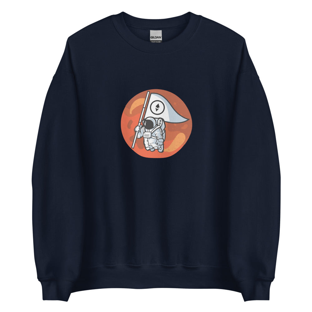 Ethereum To The Moon Unisex Sweatshirt