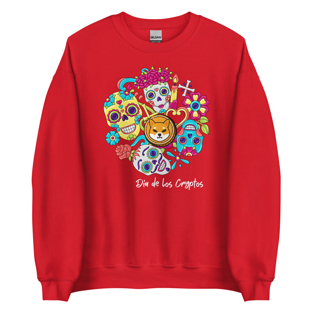 Dia De Los Cryptos (Shiba Inu) Unisex Sweatshirt