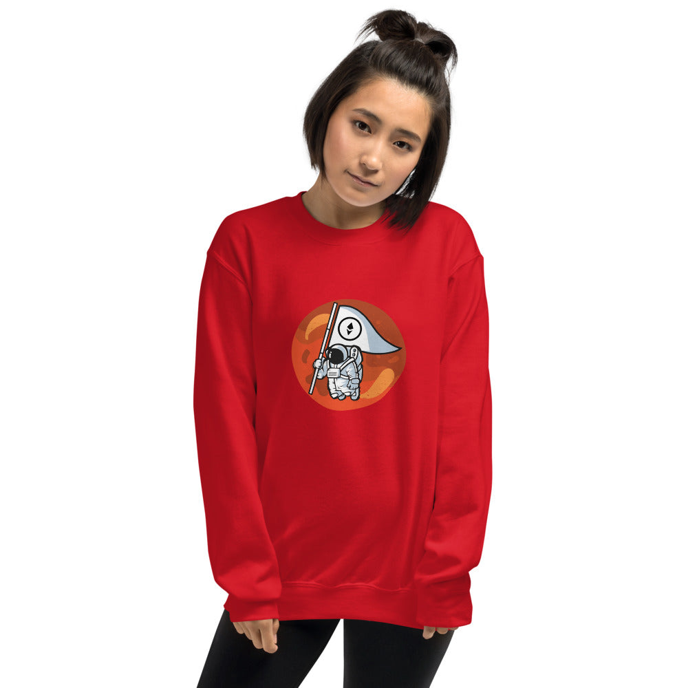 Ethereum To The Moon Unisex Sweatshirt