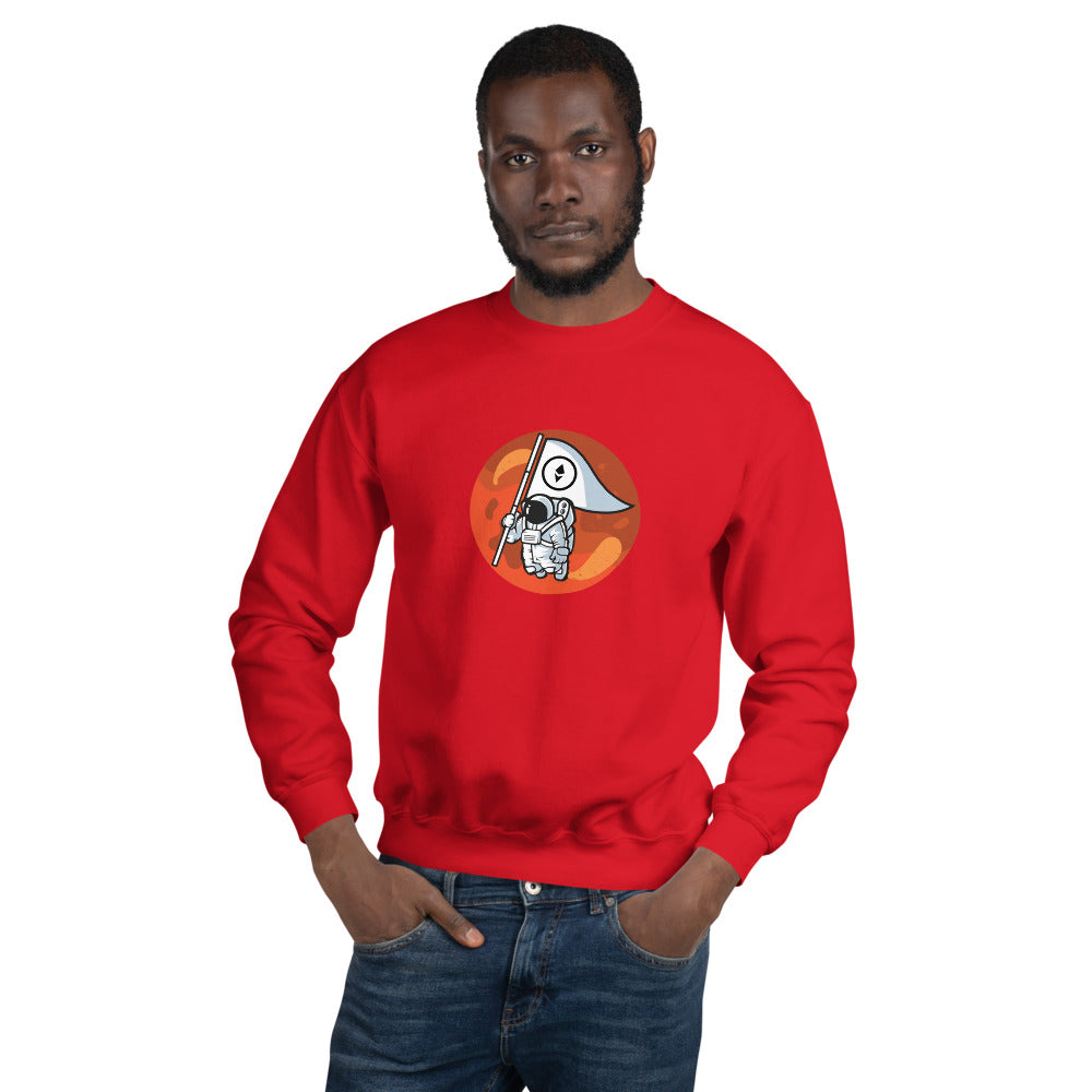 Ethereum To The Moon Unisex Sweatshirt