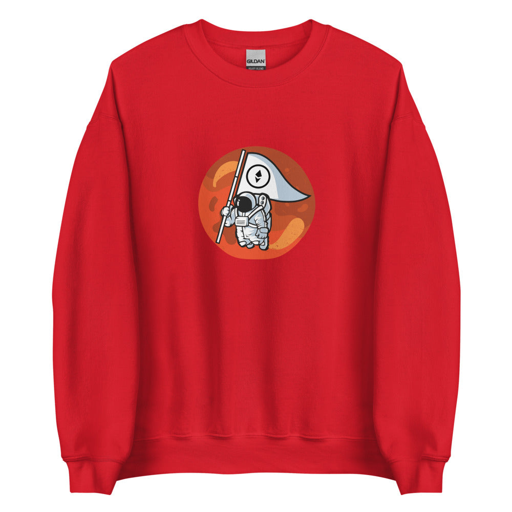 Ethereum To The Moon Unisex Sweatshirt