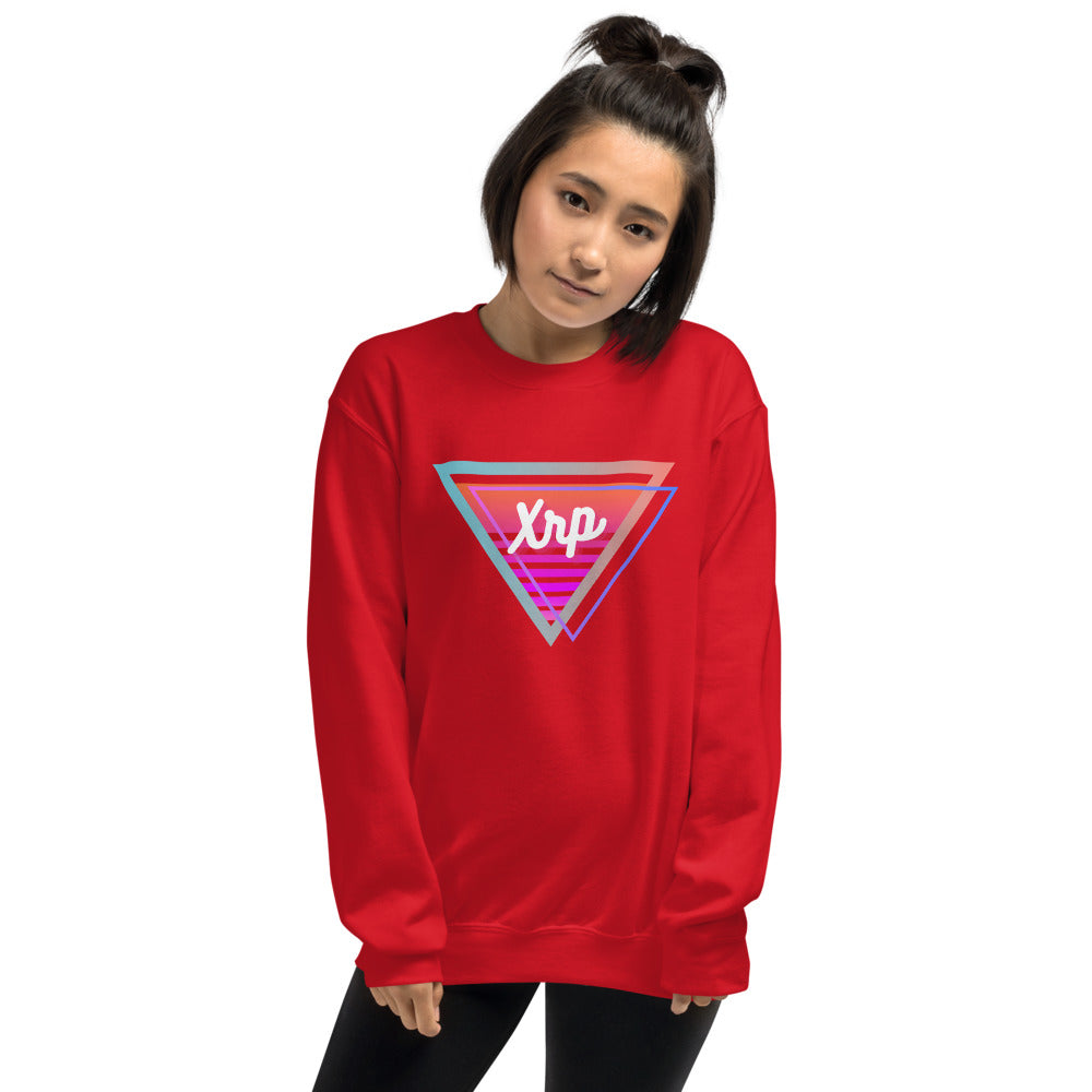 XRP Neon Triangle Unisex Sweatshirt