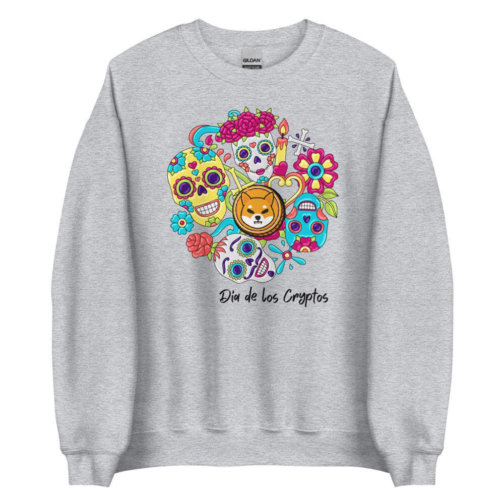 Dia De Los Cryptos (Shiba Inu) Unisex Sweatshirt