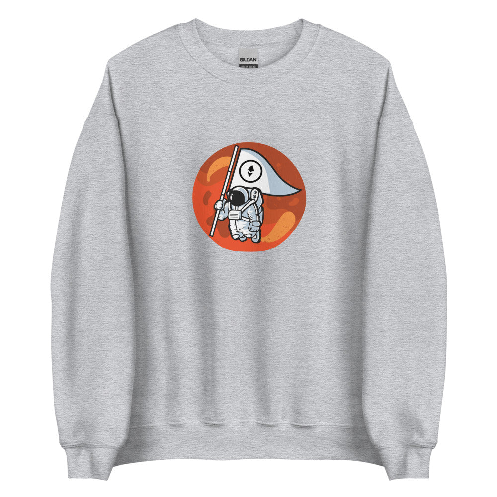 Ethereum To The Moon Unisex Sweatshirt