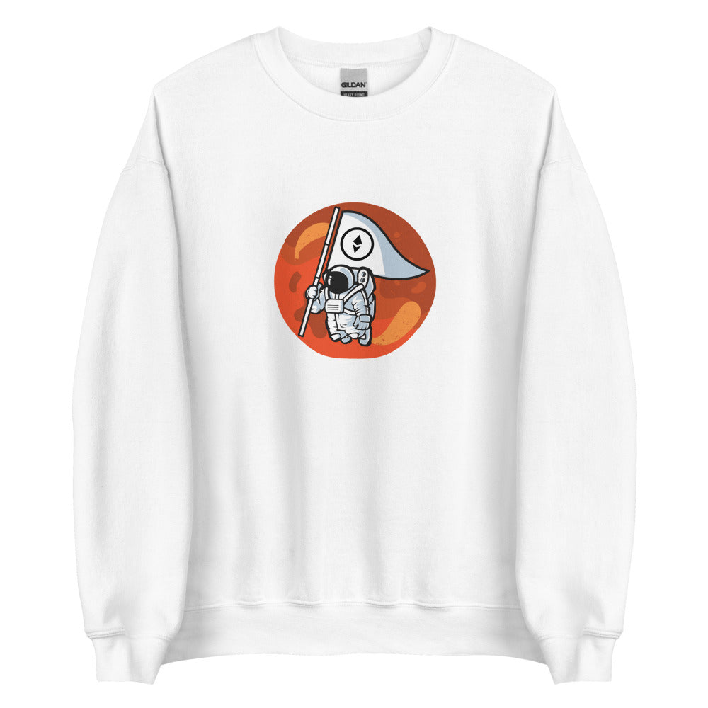 Ethereum To The Moon Unisex Sweatshirt