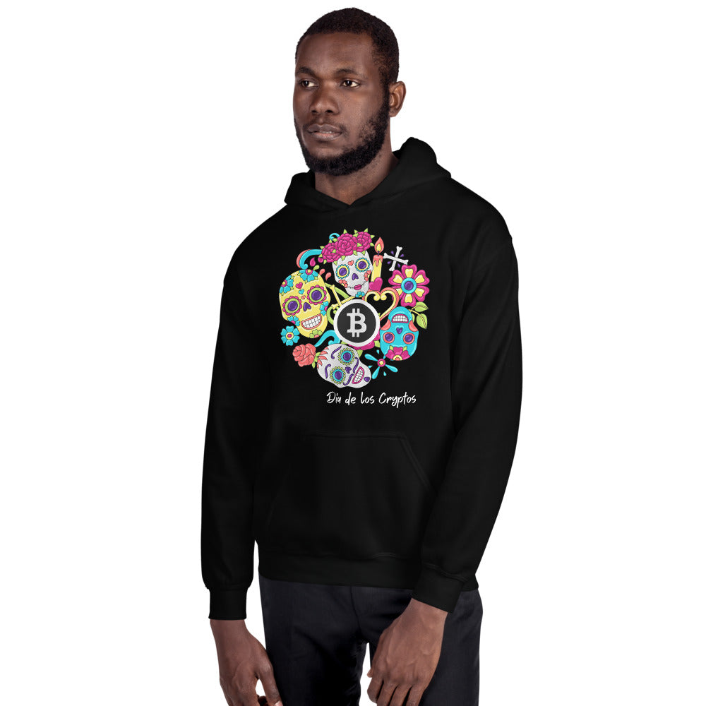 Dia De Los Cryptos (Bitcoin) Unisex Hoodie