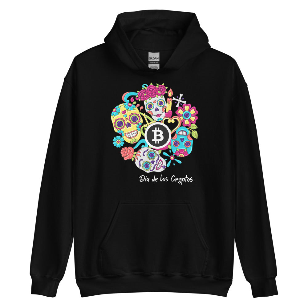 Dia De Los Cryptos (Bitcoin) Unisex Hoodie