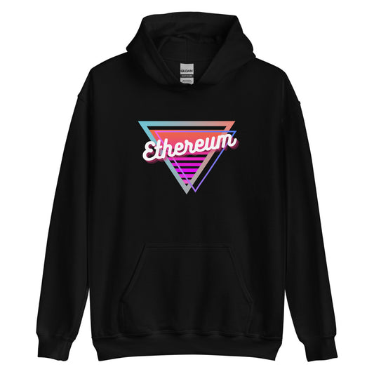 Ethereum Neon Triangle Unisex Hoodie