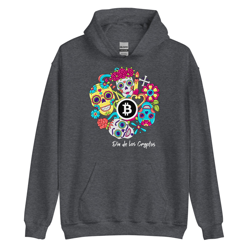 Dia De Los Cryptos (Bitcoin) Unisex Hoodie