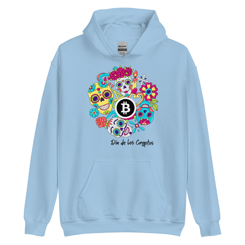 Dia De Los Cryptos (Bitcoin) Unisex Hoodie