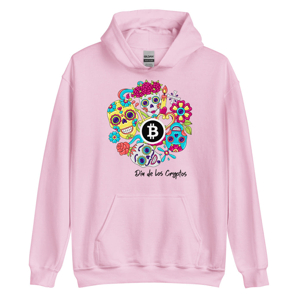 Dia De Los Cryptos (Bitcoin) Unisex Hoodie