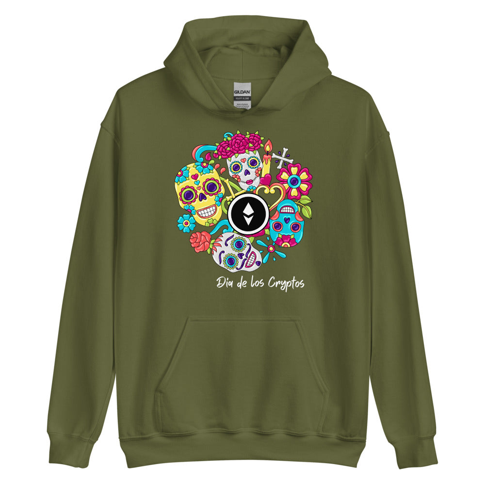Dia De Los Cryptos (Ethereum) Unisex Hoodie