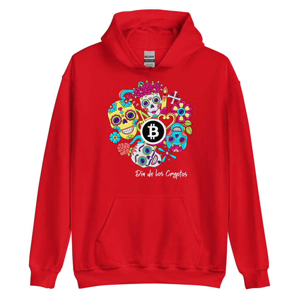 Dia De Los Cryptos (Bitcoin) Unisex Hoodie