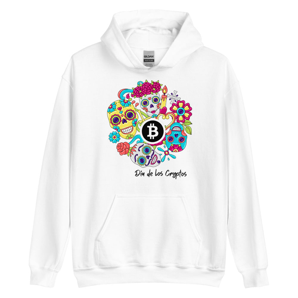 Dia De Los Cryptos (Bitcoin) Unisex Hoodie