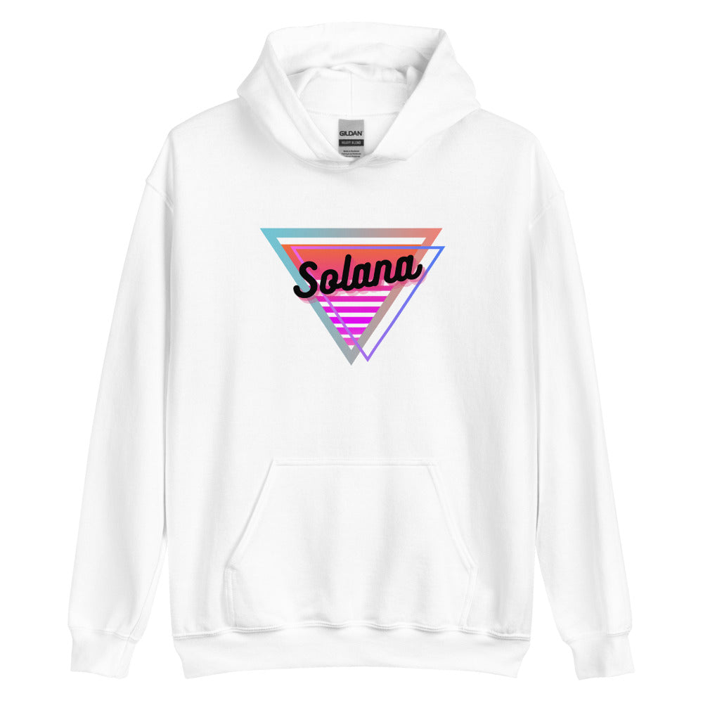 Solana Neon Triangle Unisex Hoodie