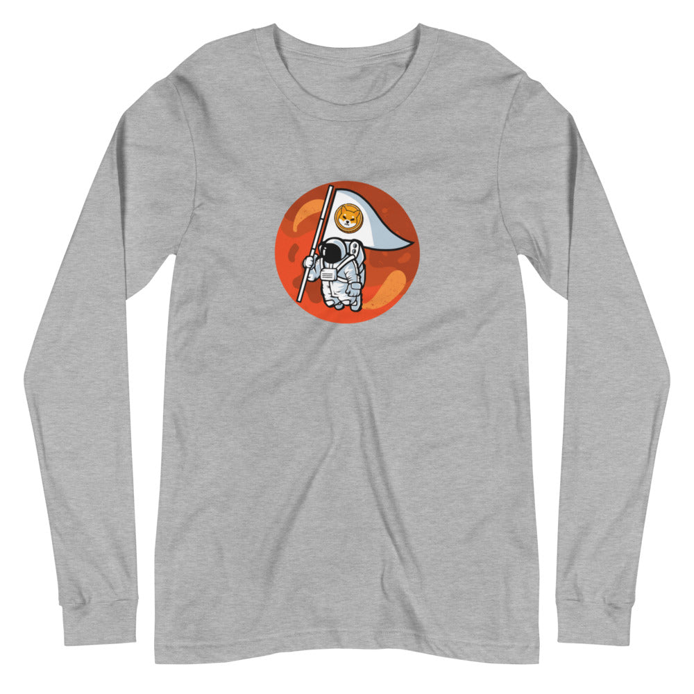 Shiba Inu To The Moon Unisex Long Sleeve Tee
