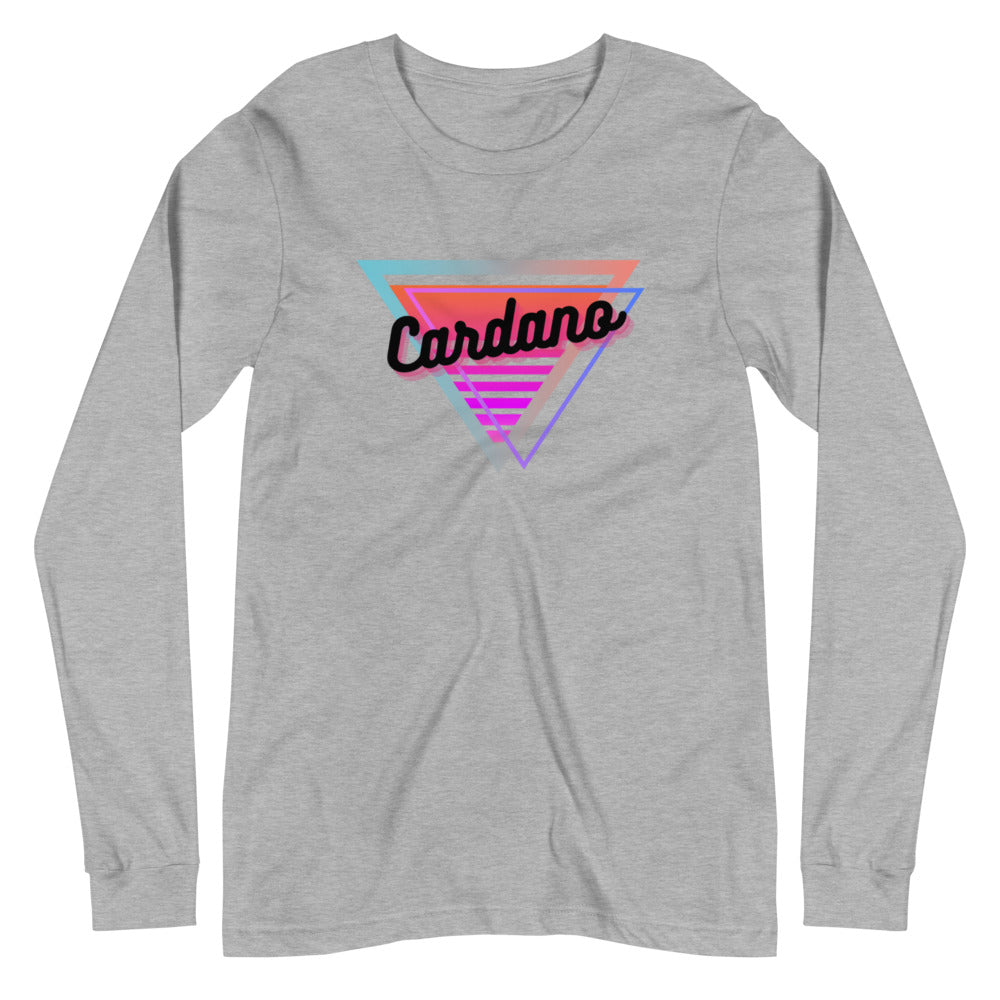 Cardano Neon Triangle Unisex Long Sleeve Tee