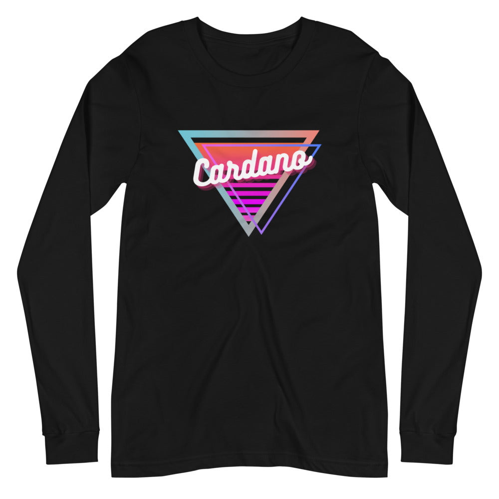 Cardano Neon Triangle Unisex Long Sleeve Tee
