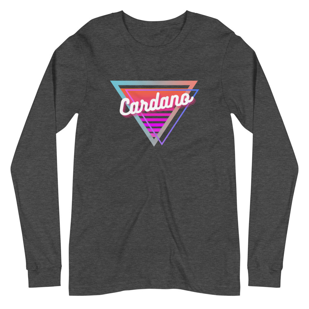 Cardano Neon Triangle Unisex Long Sleeve Tee
