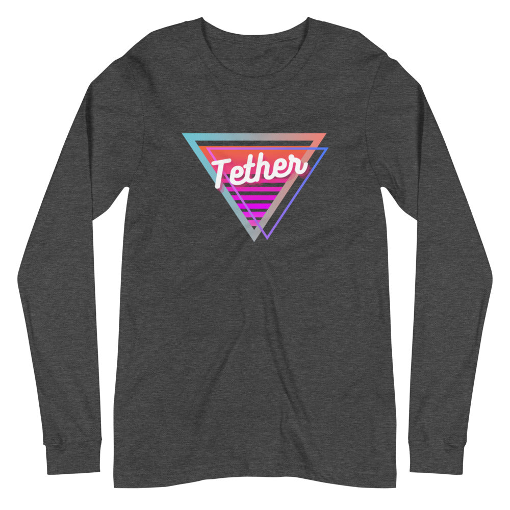 Tether Neon Triangle Unisex Long Sleeve Tee