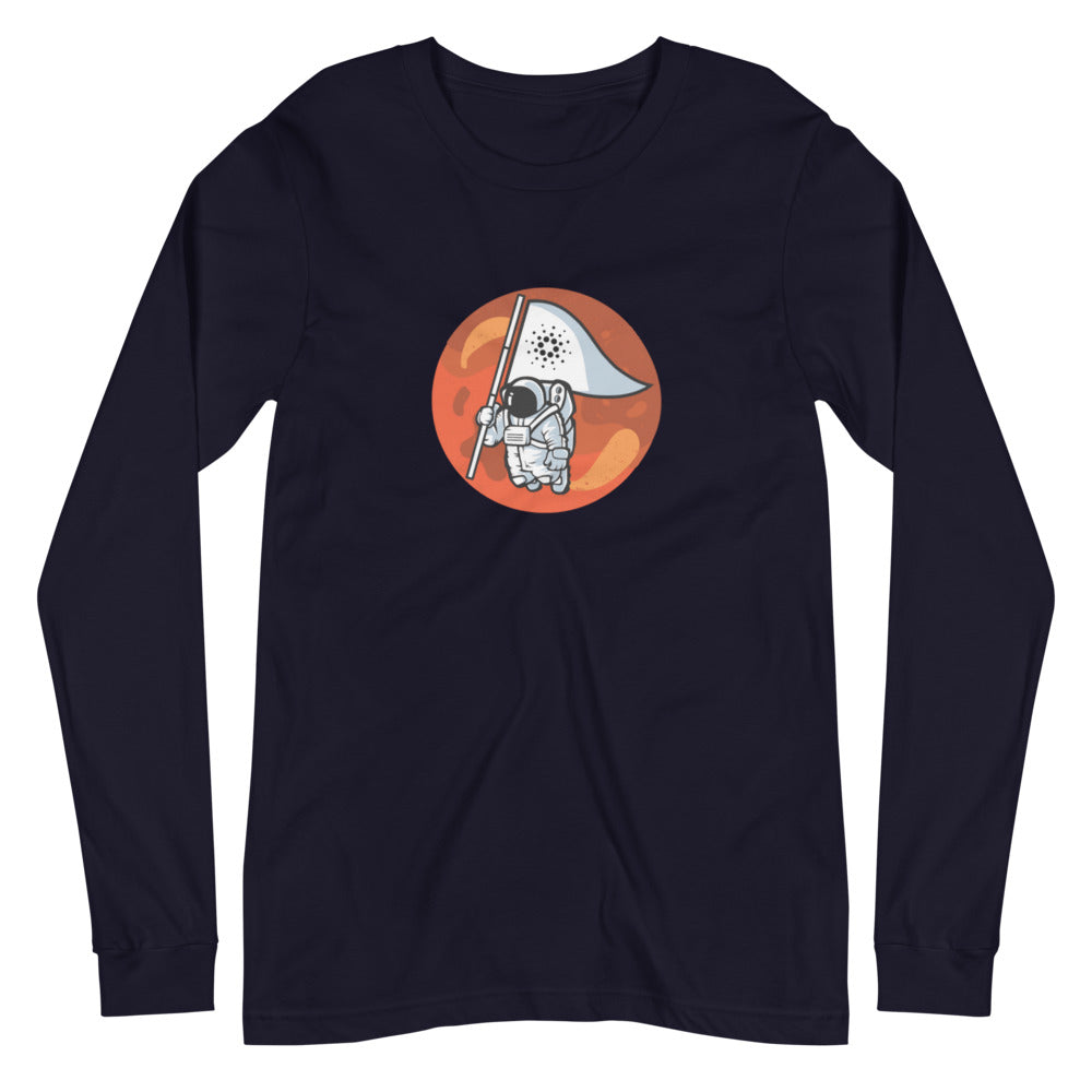 Cardano To The Moon Unisex Long Sleeve Tee