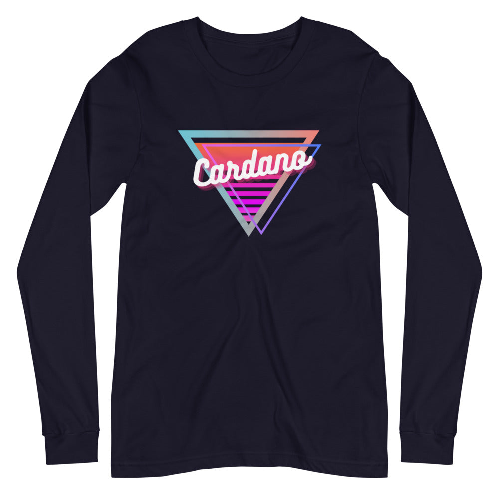 Cardano Neon Triangle Unisex Long Sleeve Tee