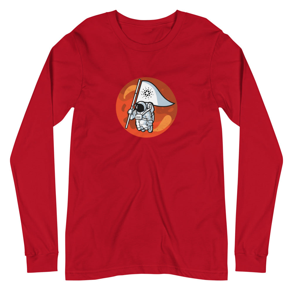 Cardano To The Moon Unisex Long Sleeve Tee