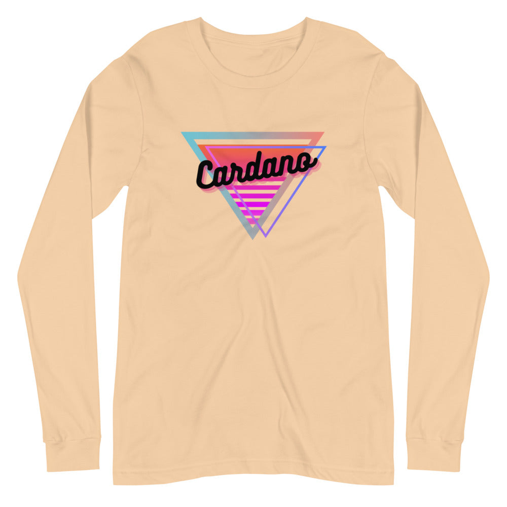 Cardano Neon Triangle Unisex Long Sleeve Tee